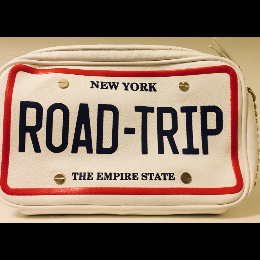 Quirky road trip crossbody bag